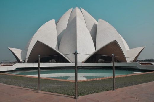 Lotus Temple New Delhi - Amazing floral-inspired architectural designs