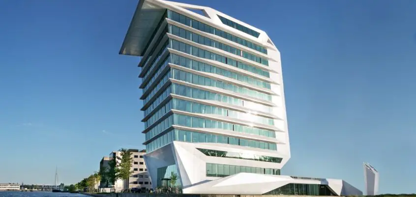 Amsterdam office buildings designs, property