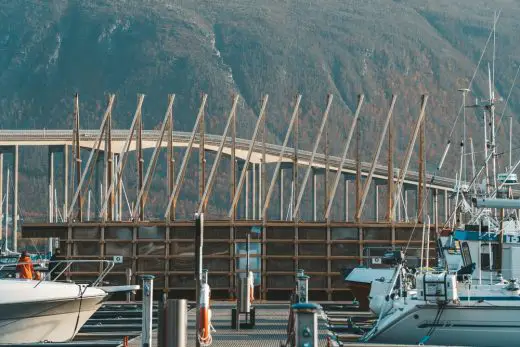 Floating Sauna Tromso Harbour