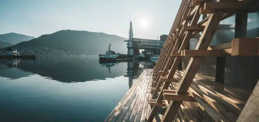 Floating Sauna, Tromsø Harbour