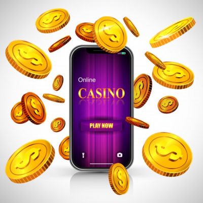 online casino play smartphone screen