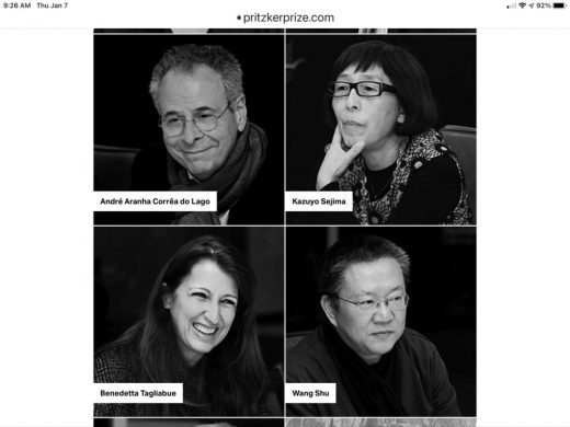 Pritzker Prize jury members 2020