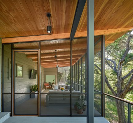 Ridgecrest Drive Porch Austin