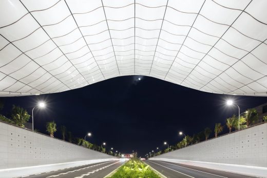 Wenming East Tunnel Entrances Haikou