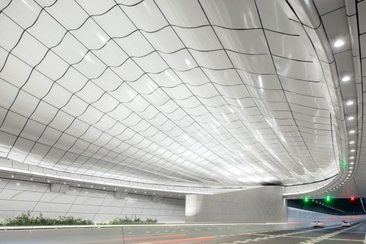 Wenming East Tunnel Entrances Haikou