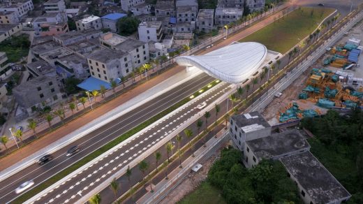 Wenming East Tunnel Entrances Haikou