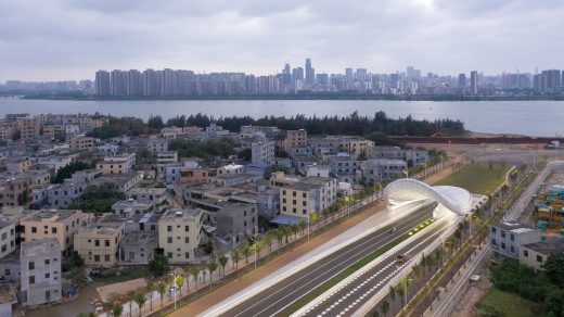 Wenming East Tunnel Entrances Haikou