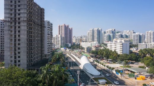 Wenming East Tunnel Entrances Haikou