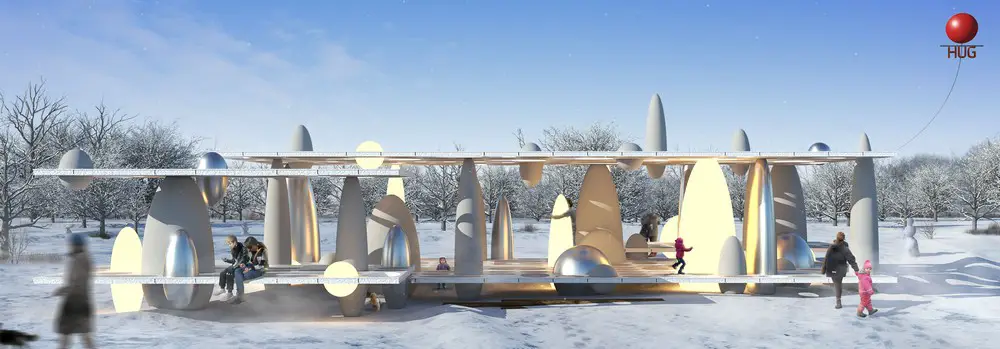 Winter Pavilion London Competition 1st prize