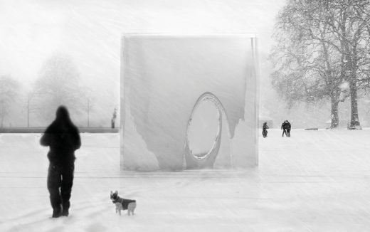 Winter Pavilion London Competition 3rd prize