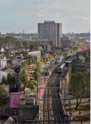 Camden Highline London landscape design