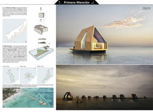 Floating House Ideas Competition 2nd prize