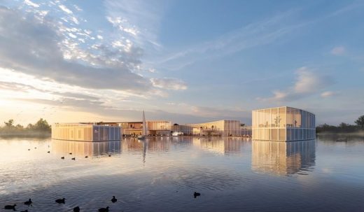 Floating Sanctuary on Water Lilies