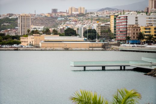 Seafront of Las Palmas de Gran Canaria Spain