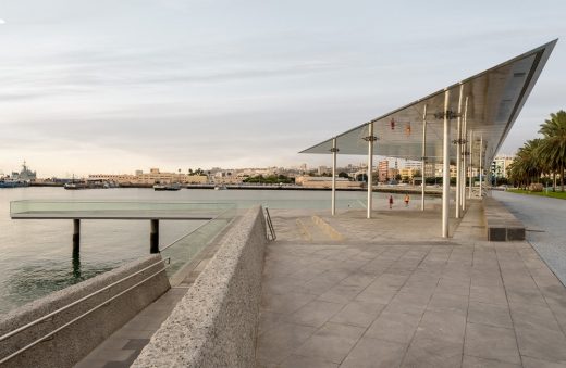 Seafront of Las Palmas de Gran Canaria Spain