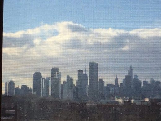 skyline of Manhattan