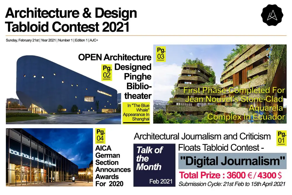 Architecture & Design Tabloid Contest 2021