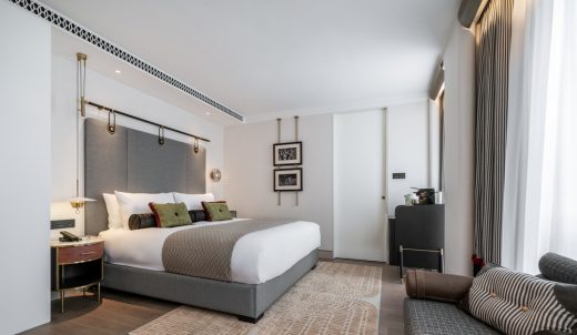 Blackstone M+ hotel interior bedroom