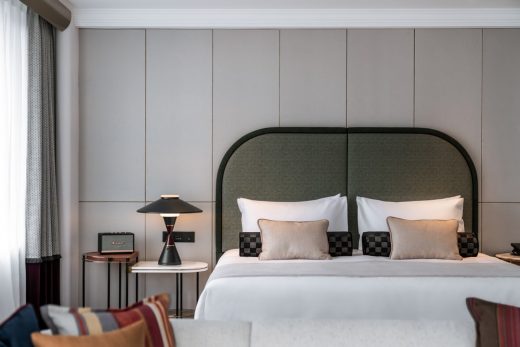 Blackstone M+ hotel interior bedroom design
