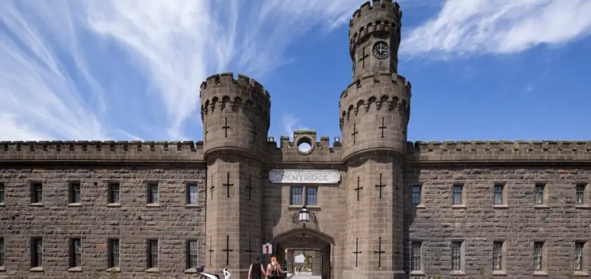 Coburg piazza at former Pentridge Prison
