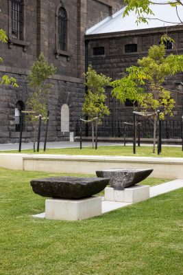 Coburg piazza at former Pentridge Prison Melbourne