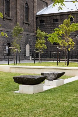 Coburg piazza at former Pentridge Prison Melbourne