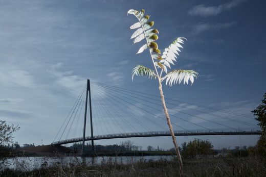 Lužec nad Vltavou Footbridge