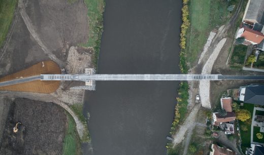 Lužec nad Vltavou Footbridge