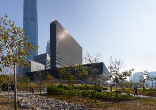 New West Kowloon Cultural District building