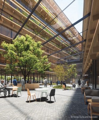 Milan biophilic office of the future for Europa Risorse