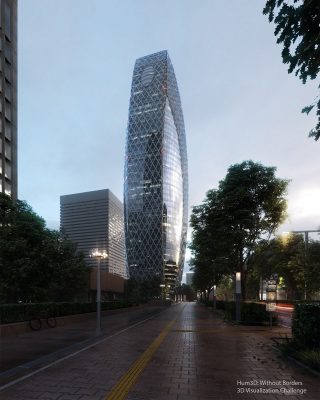 Mode Gakuen Cocoon Tower Tokyo by Todor Vladev