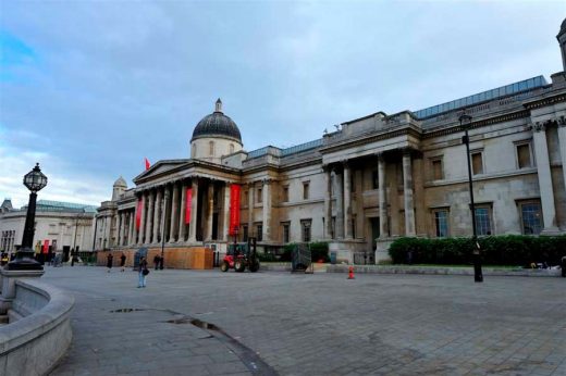National Gallery London building landscape