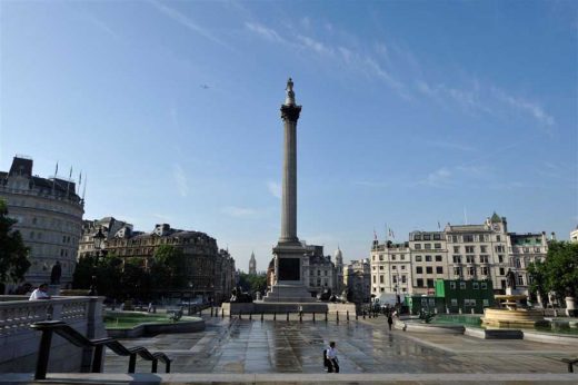 Nelson's Column London Trafalgar Square