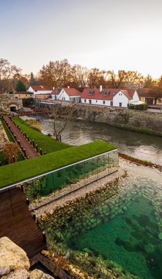 Platan Tata Royal Castle Hungary