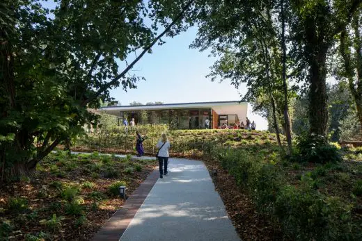 Strawberry Field, Liverpool, England, design by Hoskins Architects