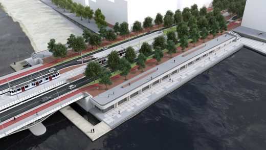 Two new IJburg bridges in Amsterdam design by Grimshaw