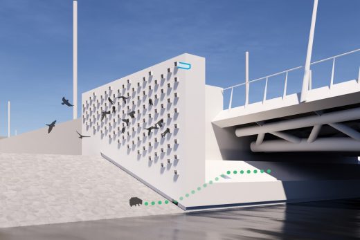 Two new IJburg bridges in Amsterdam design by Grimshaw