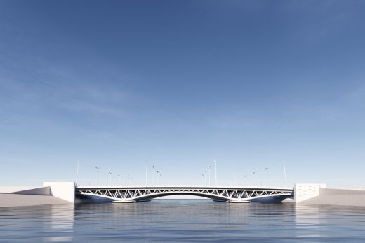 Two new IJburg bridges in Amsterdam design by Grimshaw