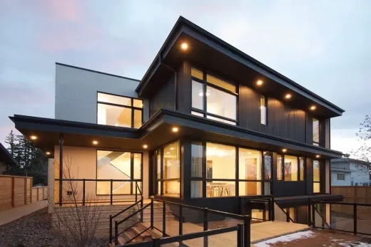 Yakisugi House Calgary, Alberta property