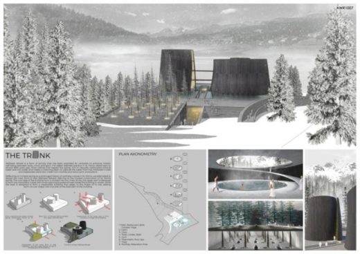 Alps Wellness Retreat design contest 3rd prize