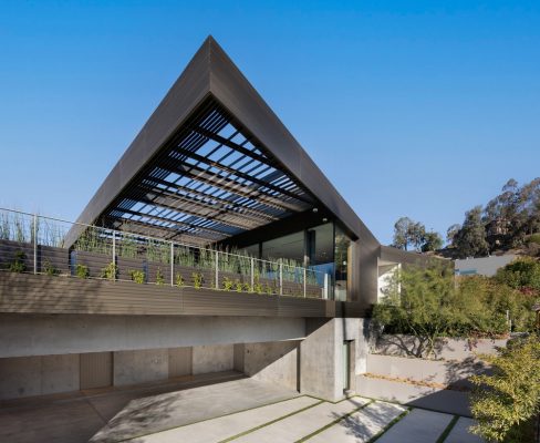 Bronze House Hollywood Hills LA