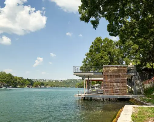 Hexagon View Cabin Lake Austin