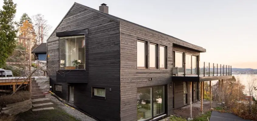 Hillside Home near Oslo, Norway Property