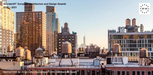 ManhatTANK by Jorge Cobo Susperregui/COBO Architecture - Europe 40 Under 40 Awards 2020-2021