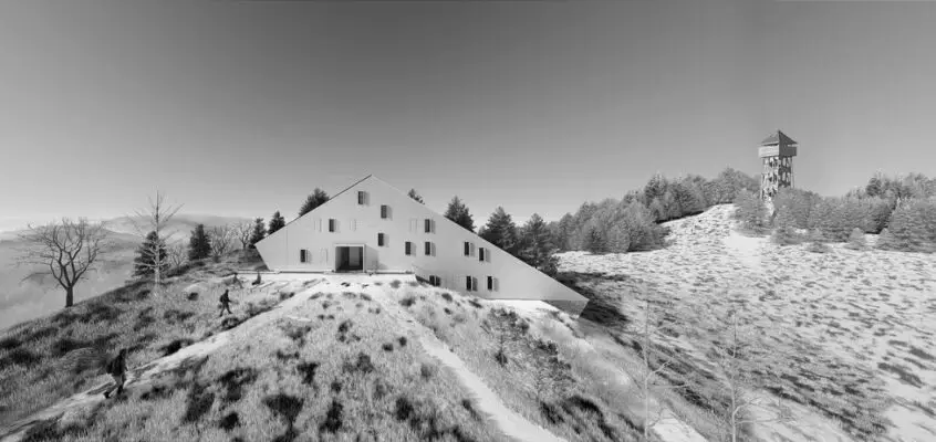 Mountain Shelter, Lubań Poland