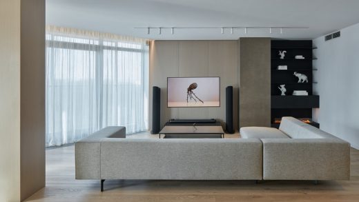 Panoramic View Minimalist Apartment Prague