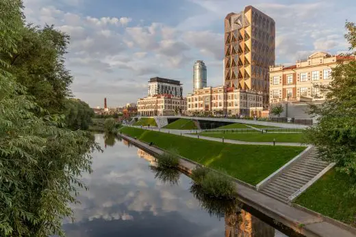 RCC Headquarters Yekaterinburg building by Foster + Partners