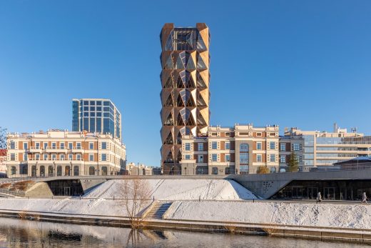 RCC Headquarters Yekaterinburg building by Foster + Partners