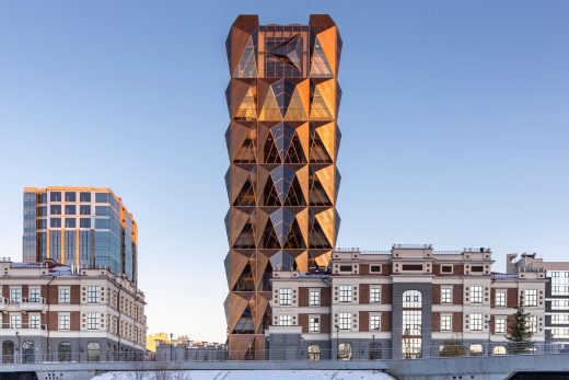 RCC Headquarters Yekaterinburg building by Foster + Partners