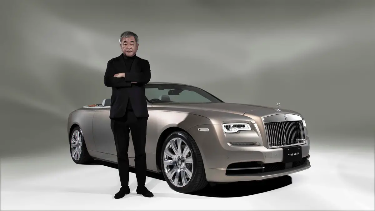 Rolls-Royce Bespoke Dawn by Kengo Kuma